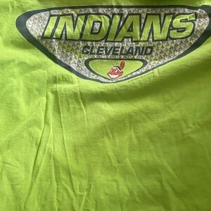 Cleveland Indians Lime Green T-Shirt 9 shirts